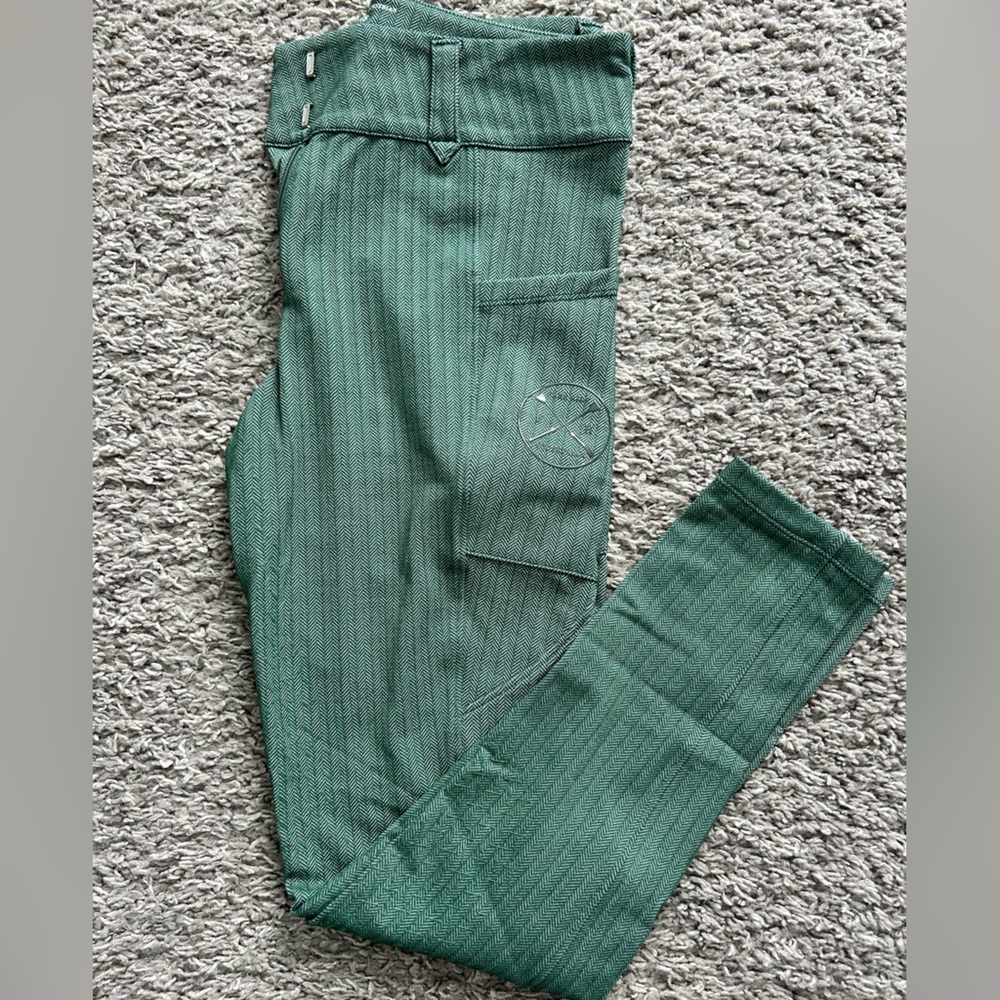 Free Ride Equestrian Lux Zip-Up Breeches (Full Seat), XS